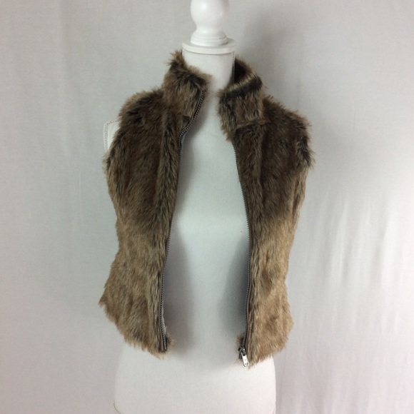 Justice Other - Girls Justice Faux Fur Vest Size 8/10